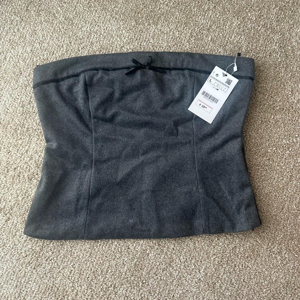 NWT ZARA Strapless Tube Top